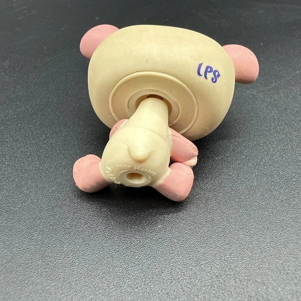 LPS Littlest Pet Shop Pink & Tan Mouse Figure, Ages 3-5, Age Level 3-4, 4-7